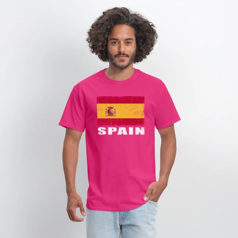 Spain Flag Grunge Country Flag Spain