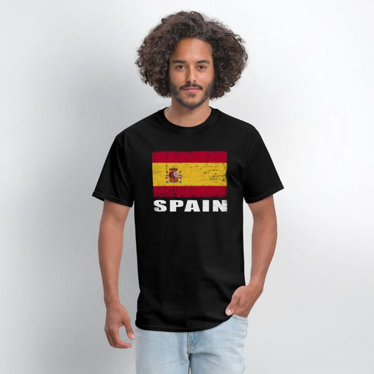 Spain Flag Grunge Country Flag Spain