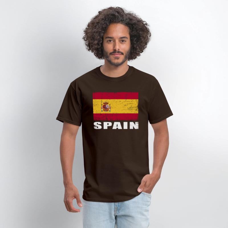 Spain Flag Grunge Country Flag Spain
