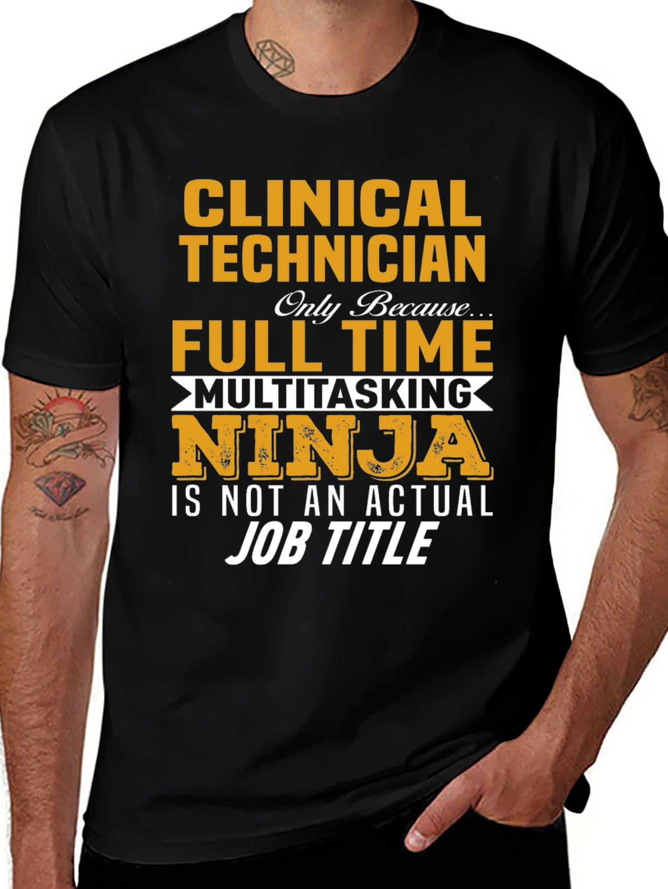 Clinical Technician Ninja T-Shirt