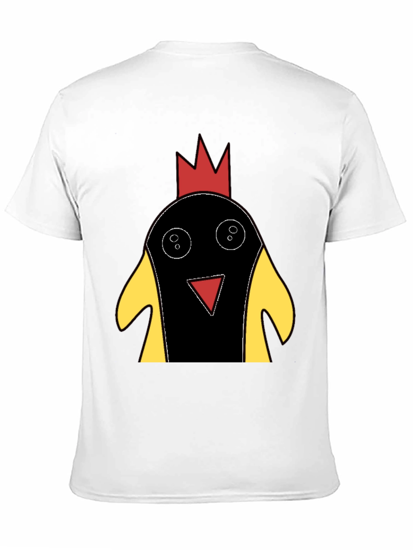 Funky Chicken T-Shirt - Black Cotton Tee