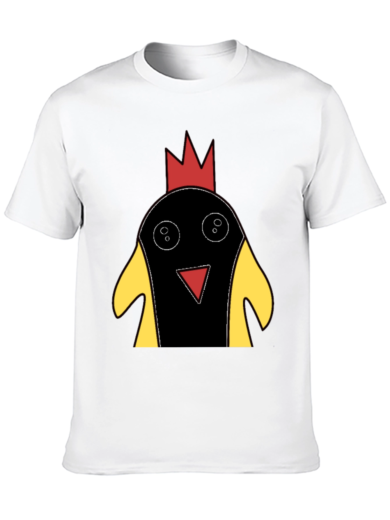 Funky Chicken T-Shirt - Black Cotton Tee
