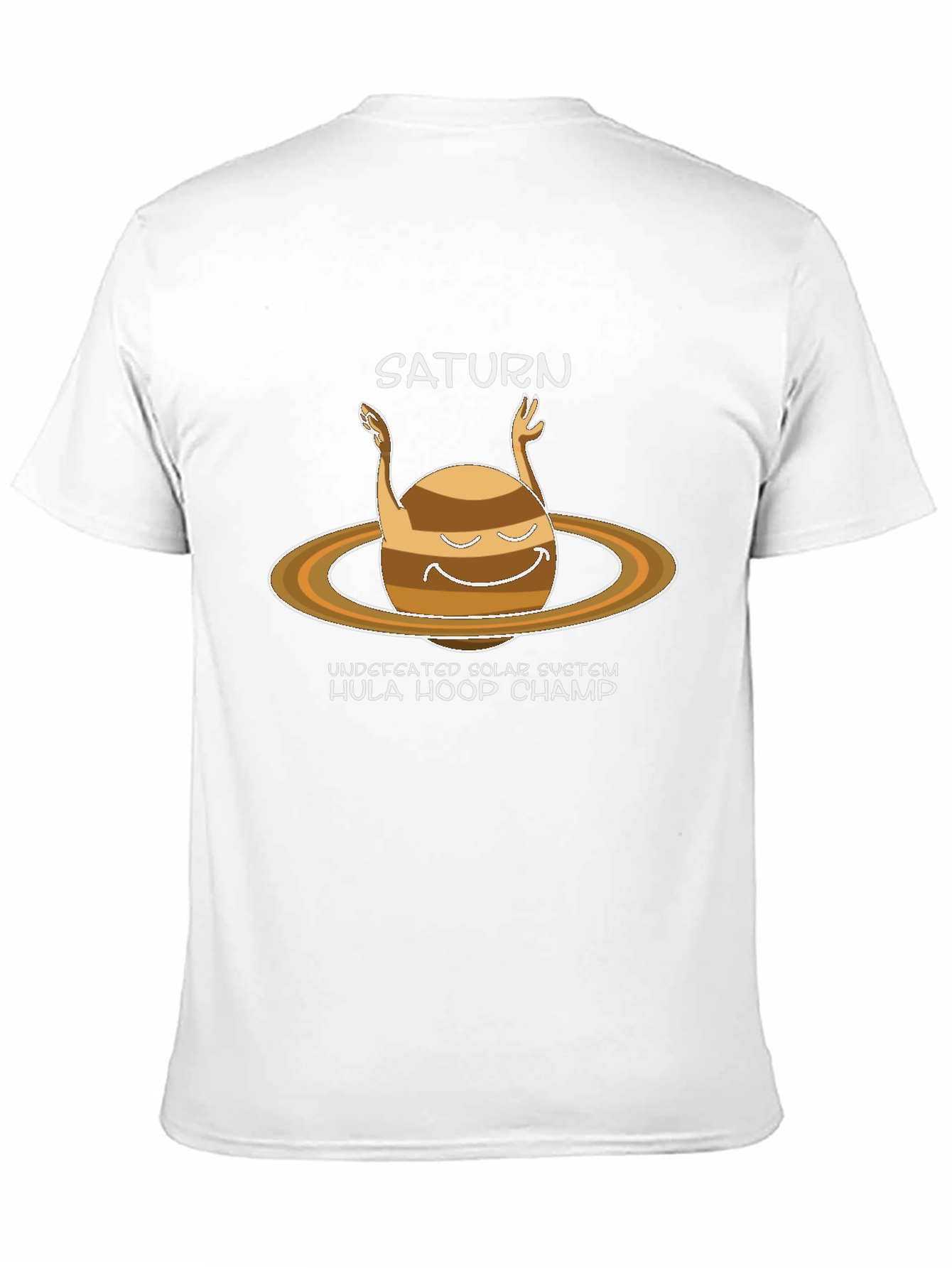 Saturn Hula Hoop Champ T-Shirt - Undefeated Solar System