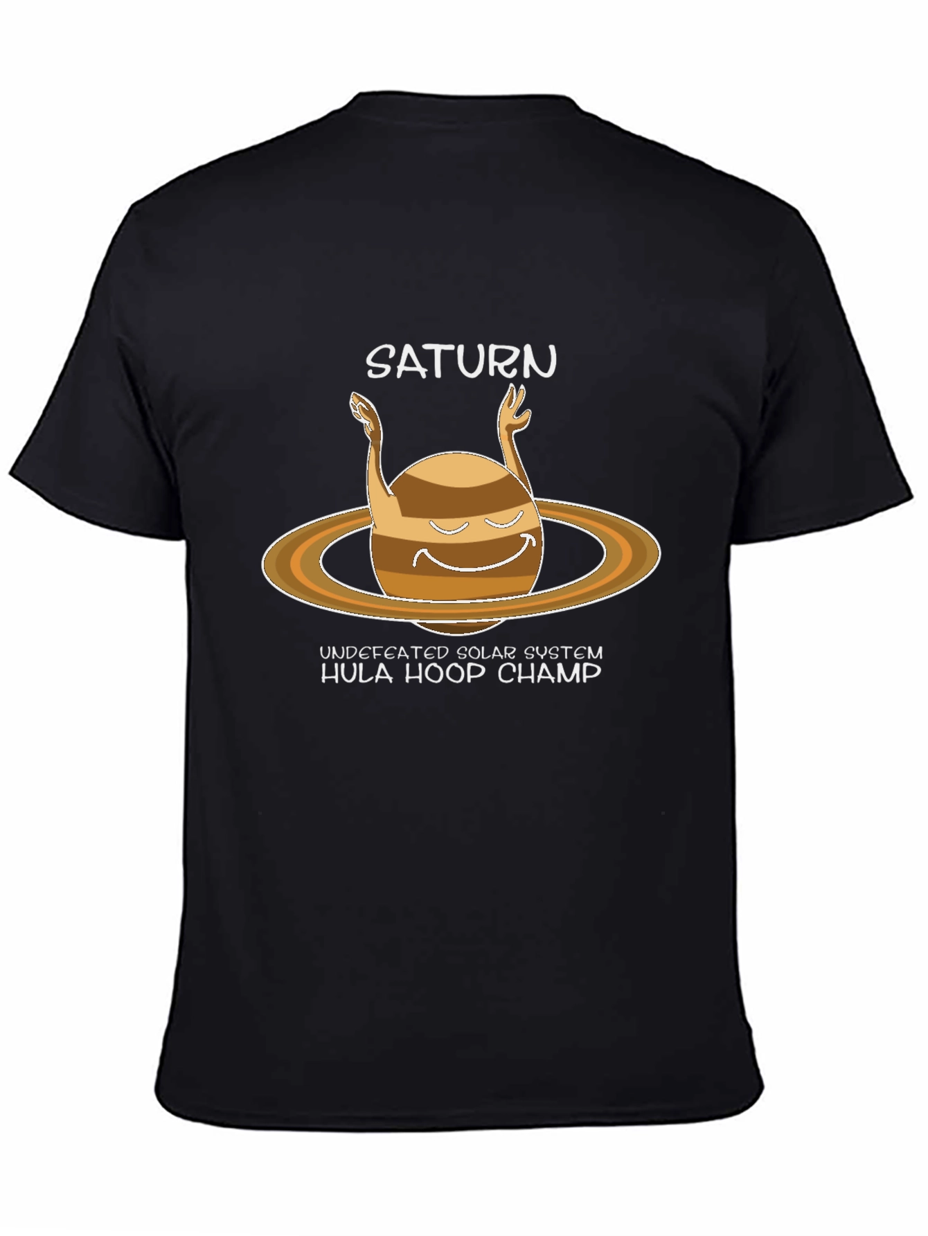 Saturn Hula Hoop Champ T-Shirt - Undefeated Solar System