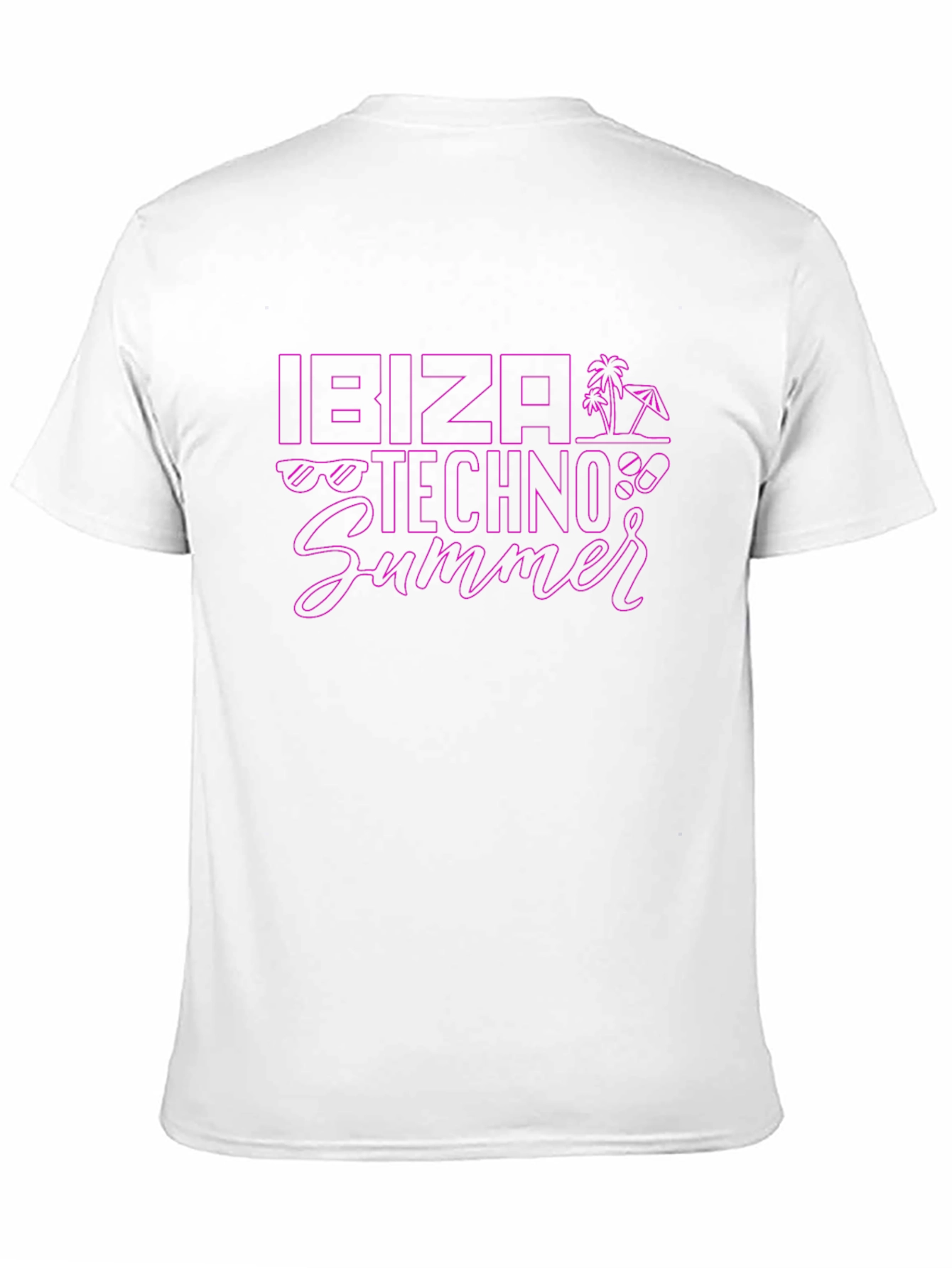 Ibiza Techno Summer Graphic T-Shirt
