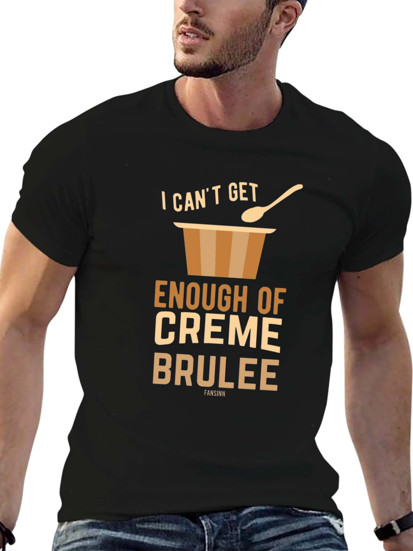 Crème Brûlée Lover T-Shirt - Dessert Humor Tee
