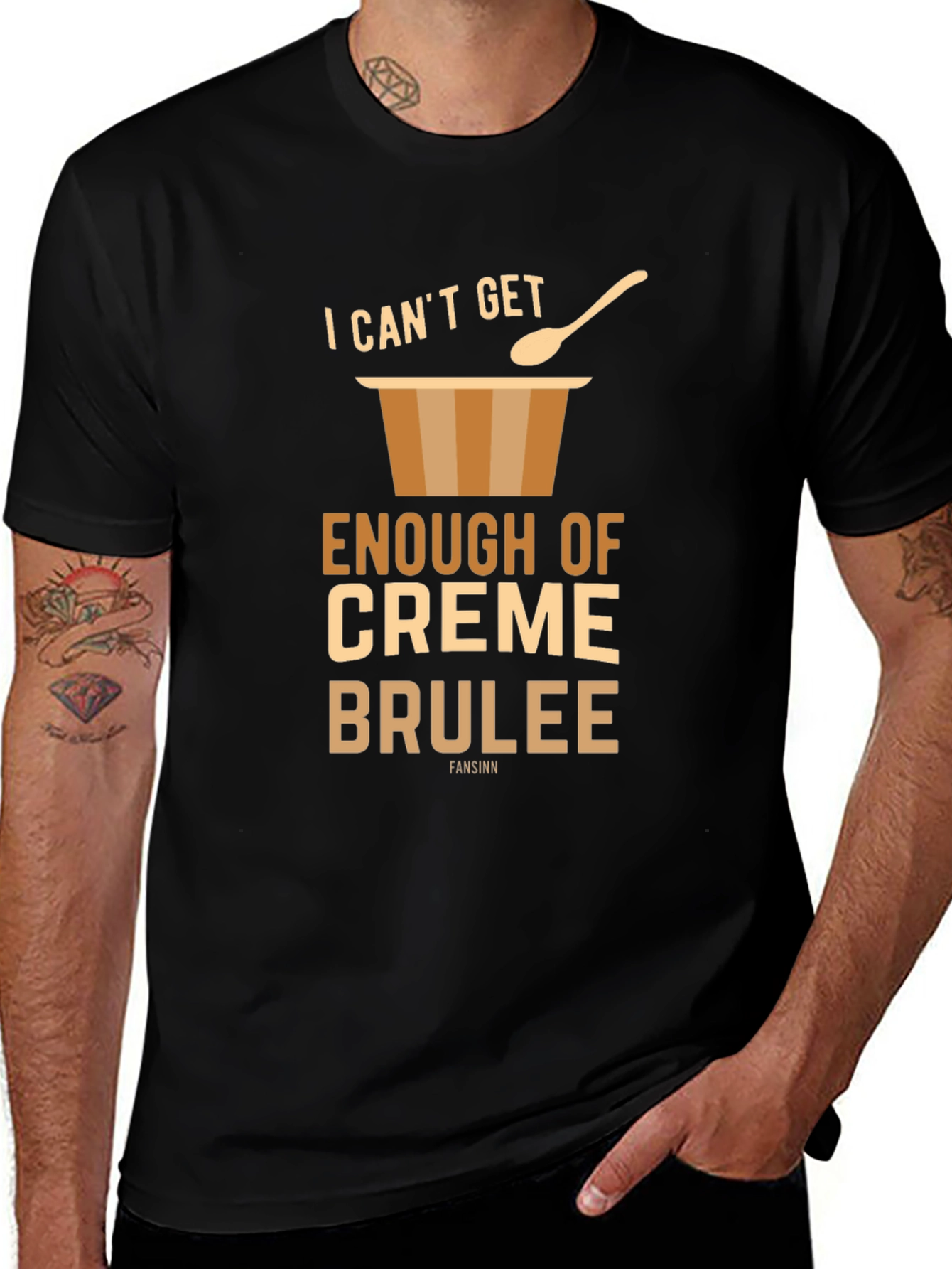 Crème Brûlée Lover T-Shirt - Dessert Humor Tee