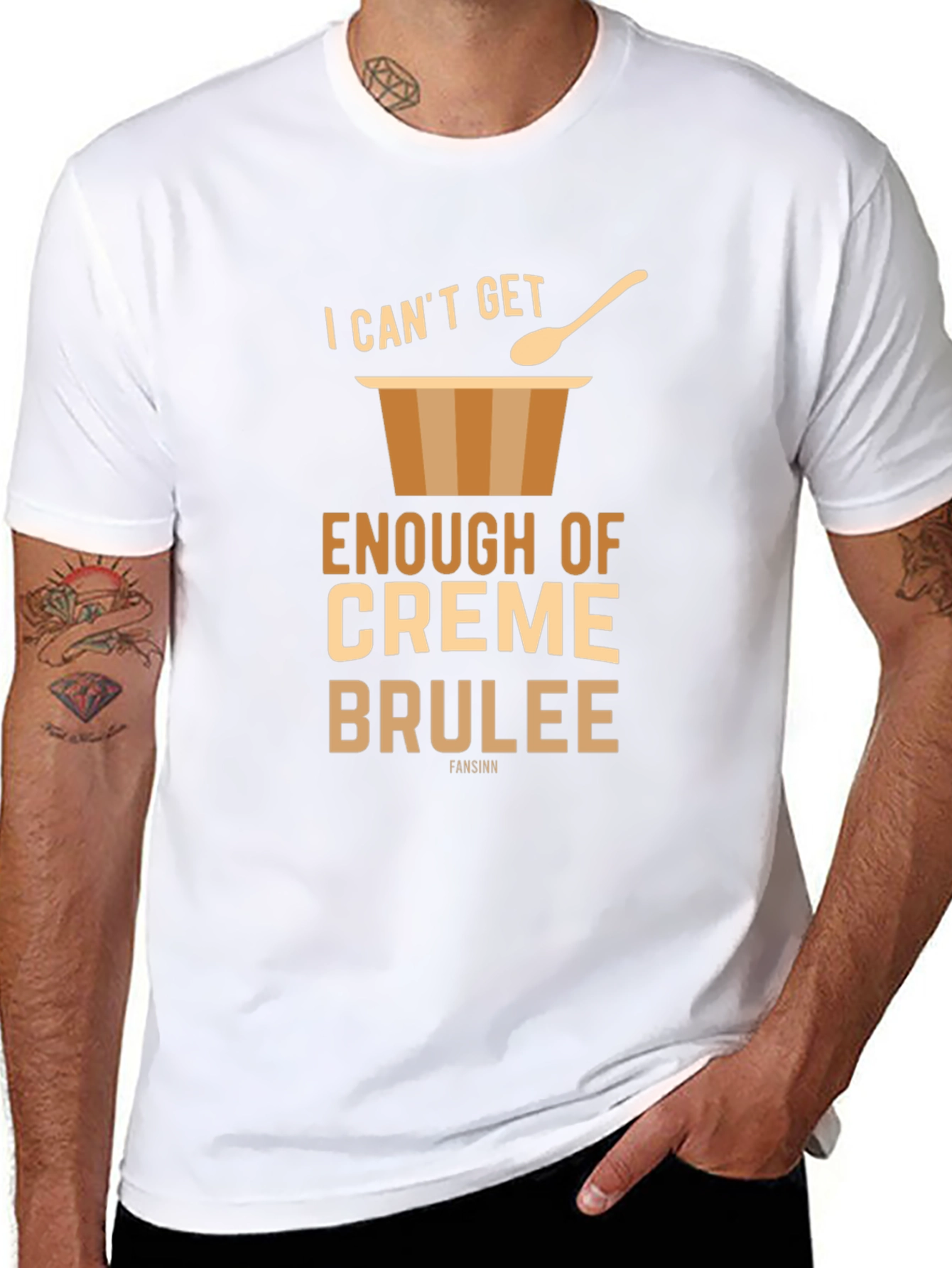 Crème Brûlée Lover T-Shirt - Dessert Humor Tee