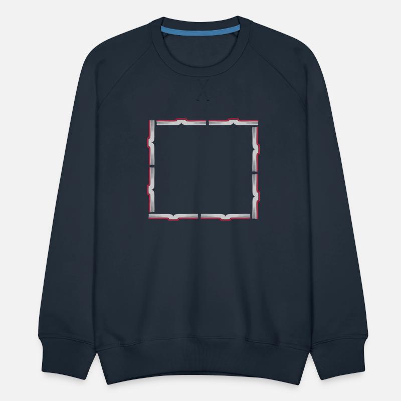 square frame border books