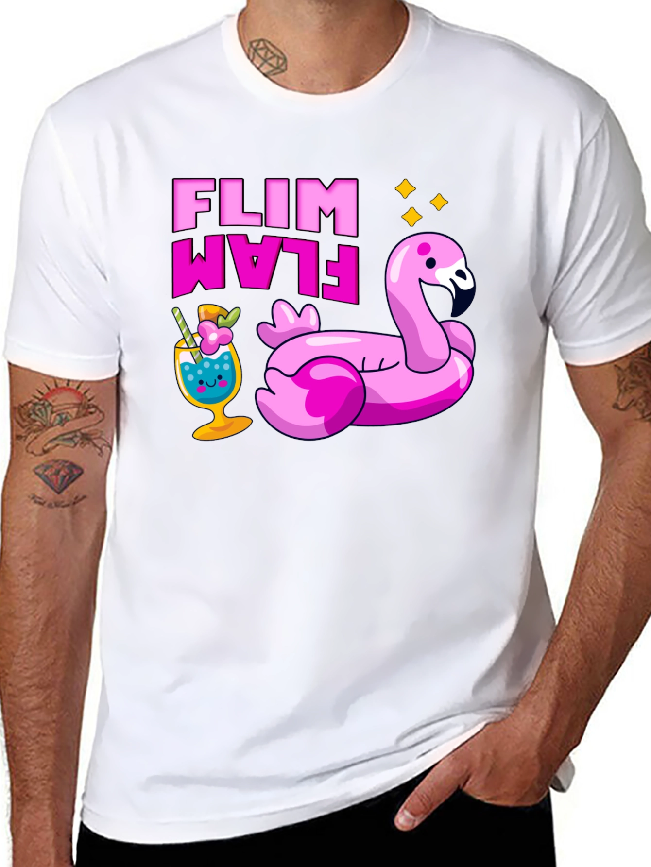 Flim Flam Flamingo T-Shirt