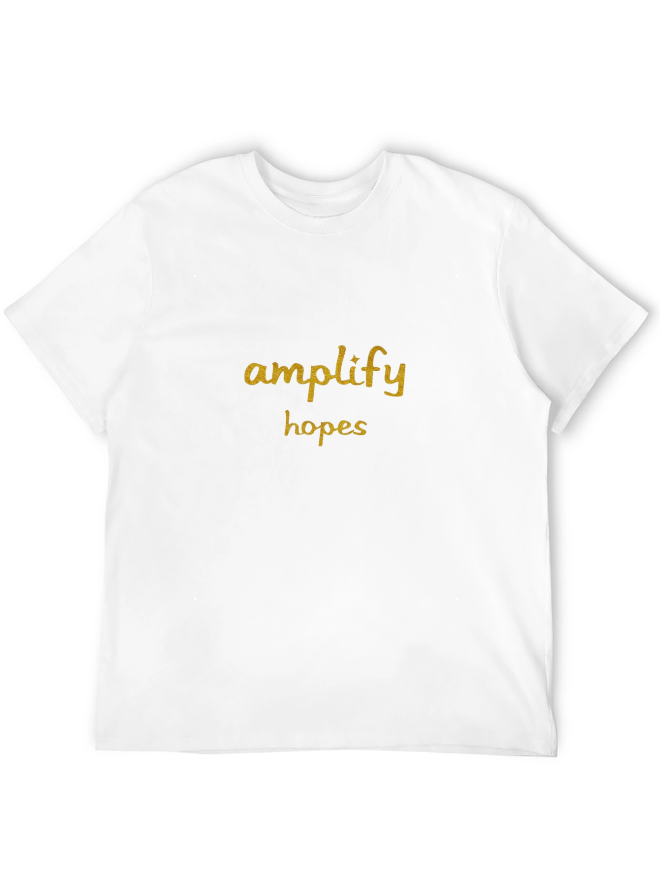 Amplify Hopes Black Graphic Tee