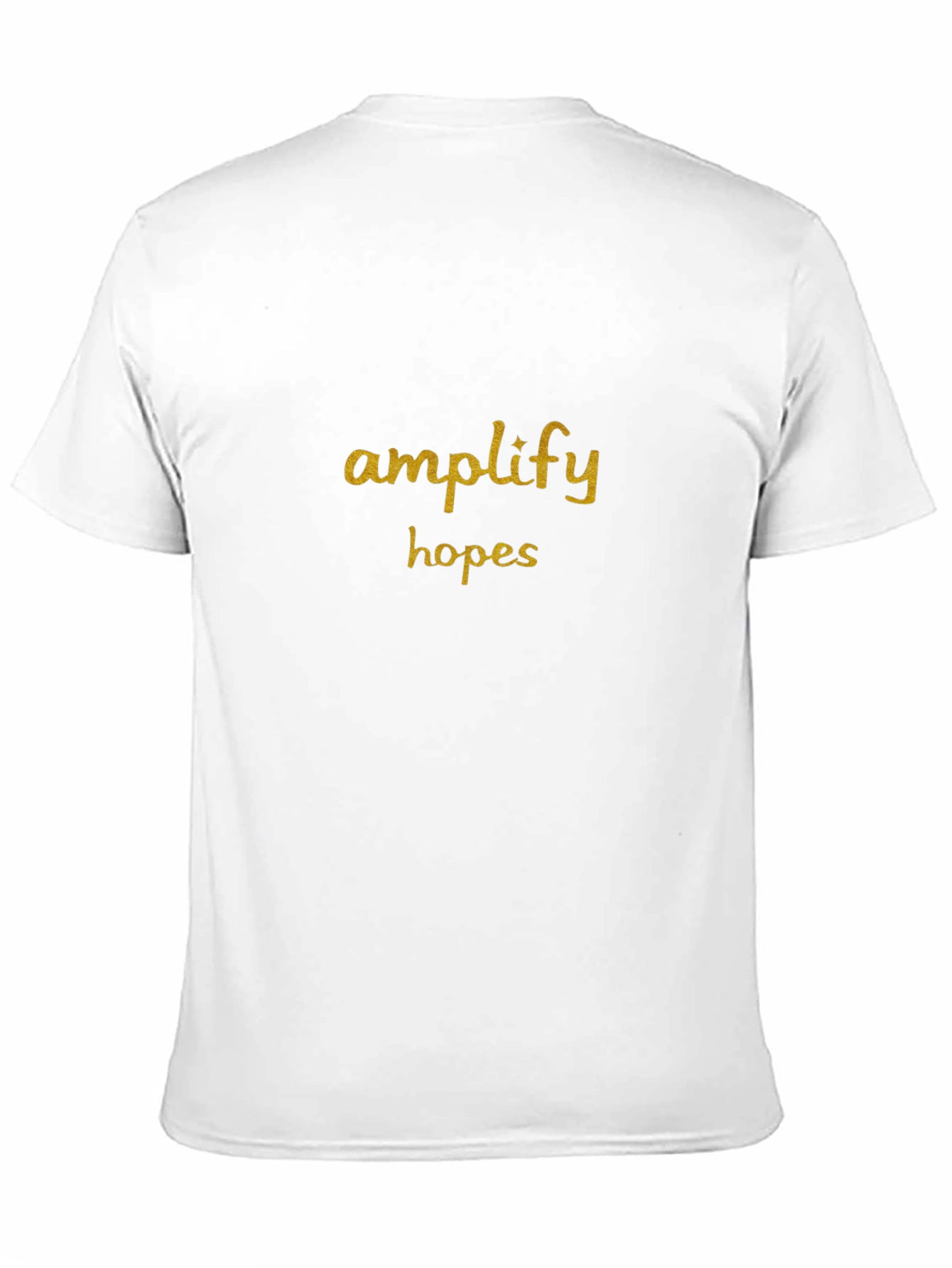 Amplify Hopes Black Graphic Tee