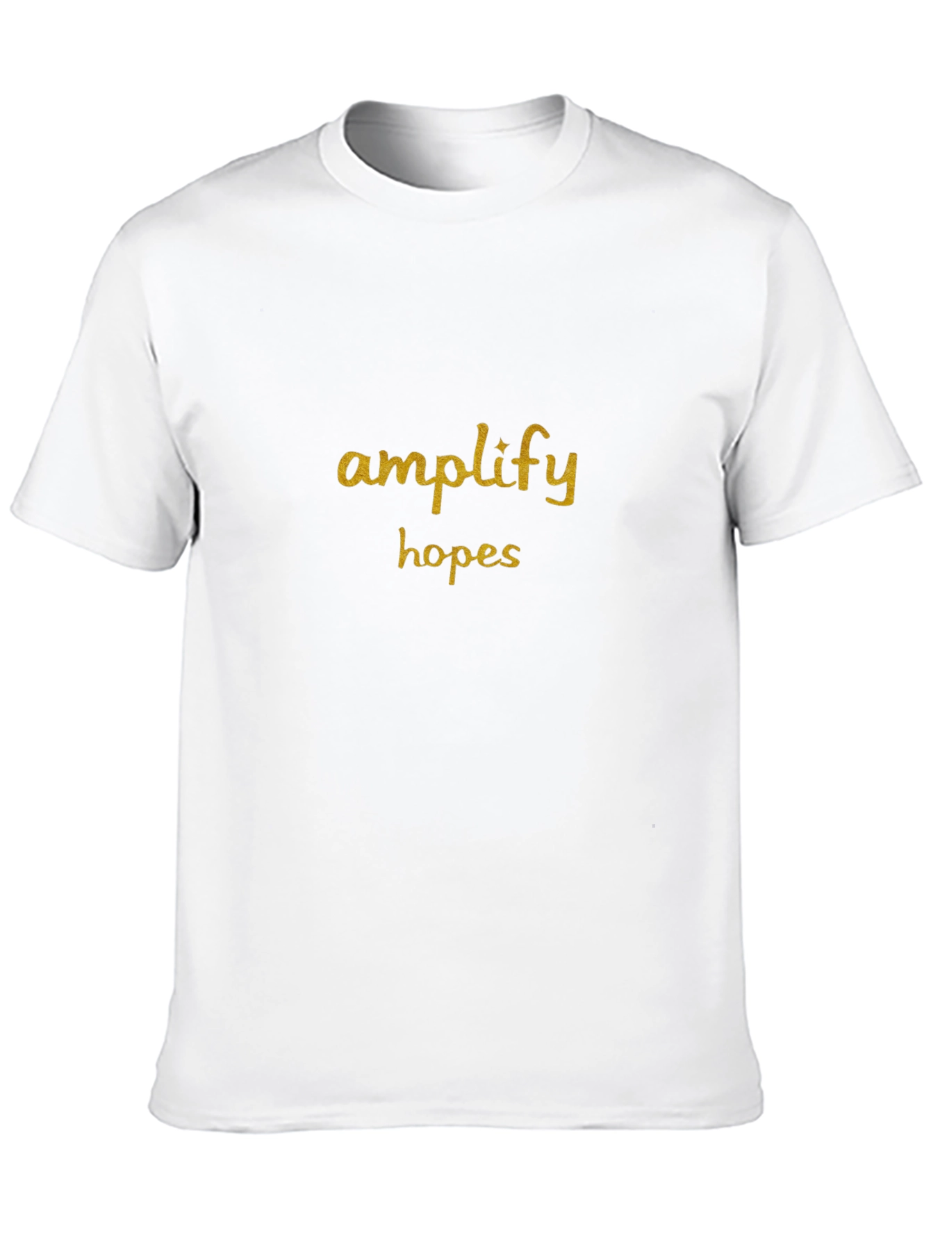 Amplify Hopes Black Graphic Tee