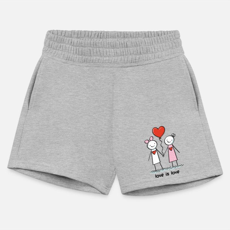 Stick Figure Lesbian Lovers Love is Love