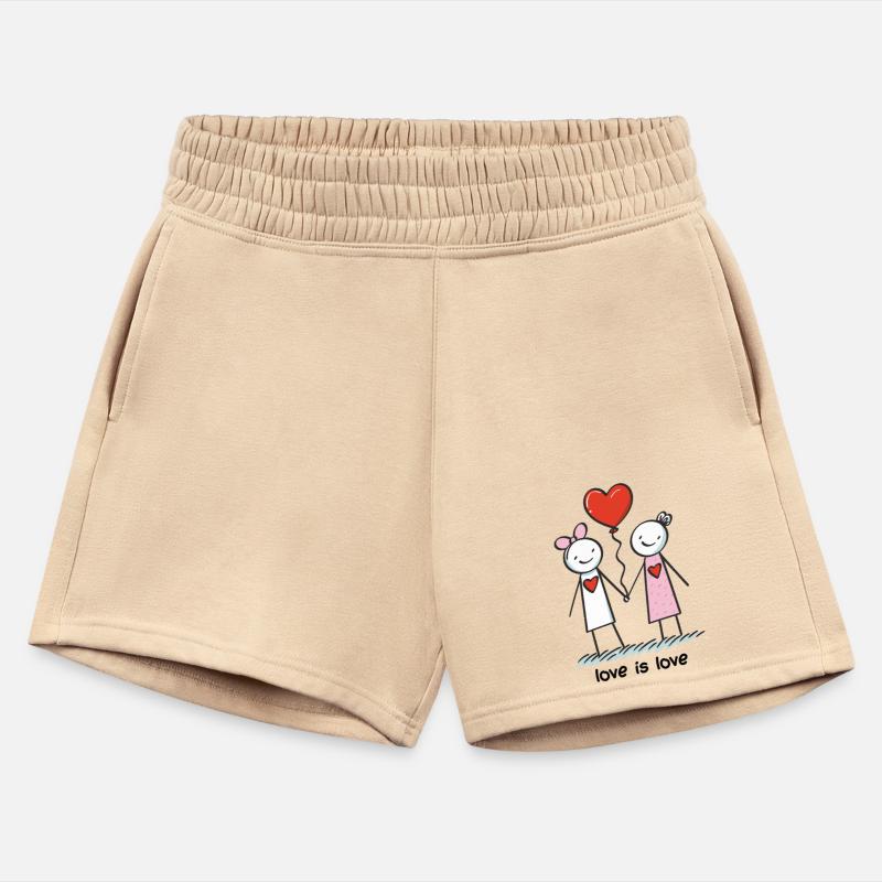 Stick Figure Lesbian Lovers Love is Love