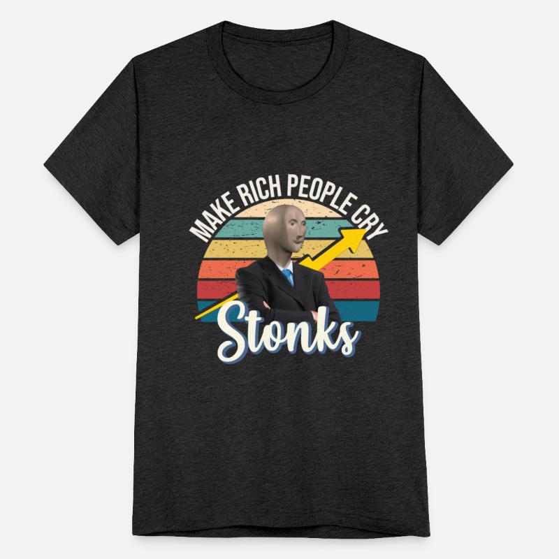 Stonks meme man make hedge funders short sellers