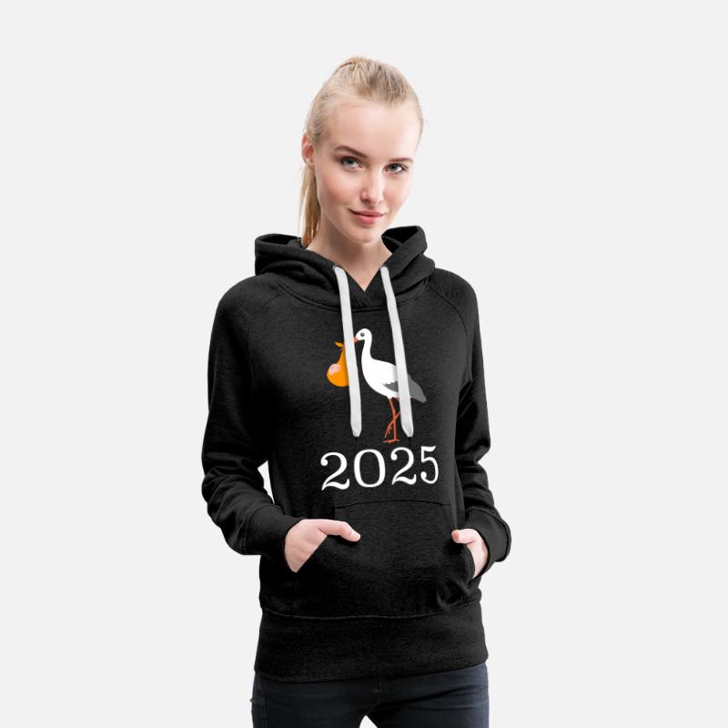 Stork Brings The Baby, Baby Is Coming Soon, Mom