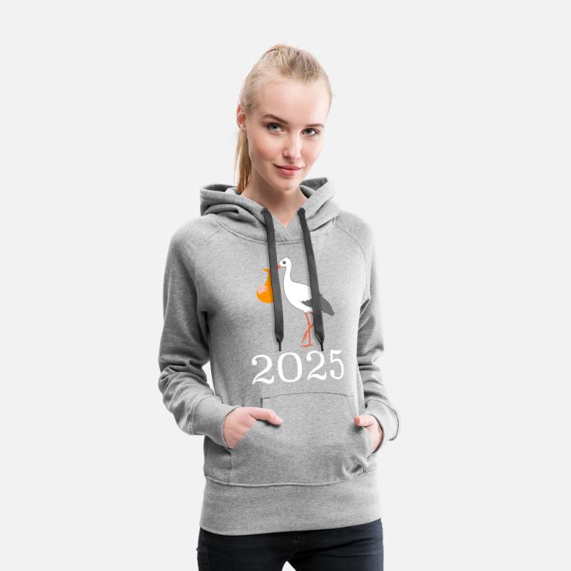 Stork Brings The Baby, Baby Is Coming Soon, Mom