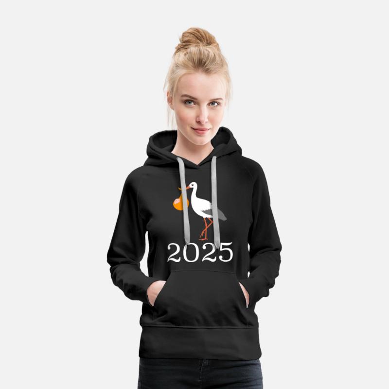 Stork Brings The Baby, Baby Is Coming Soon, Mom