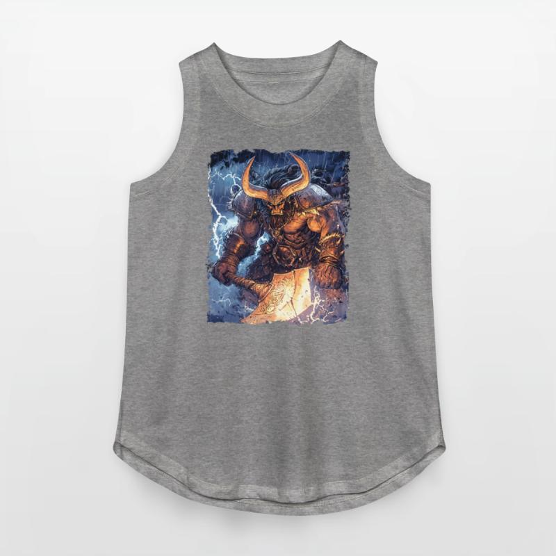 Storm Warrior with Axe and Primal Fury