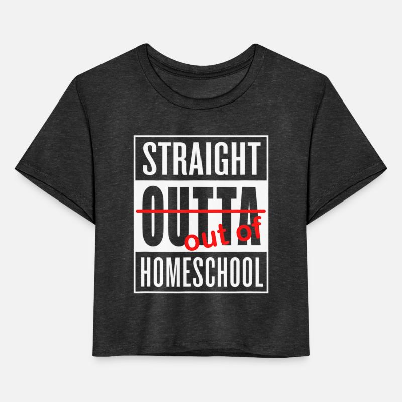 Straight Outta Homeschool Funny Graduation