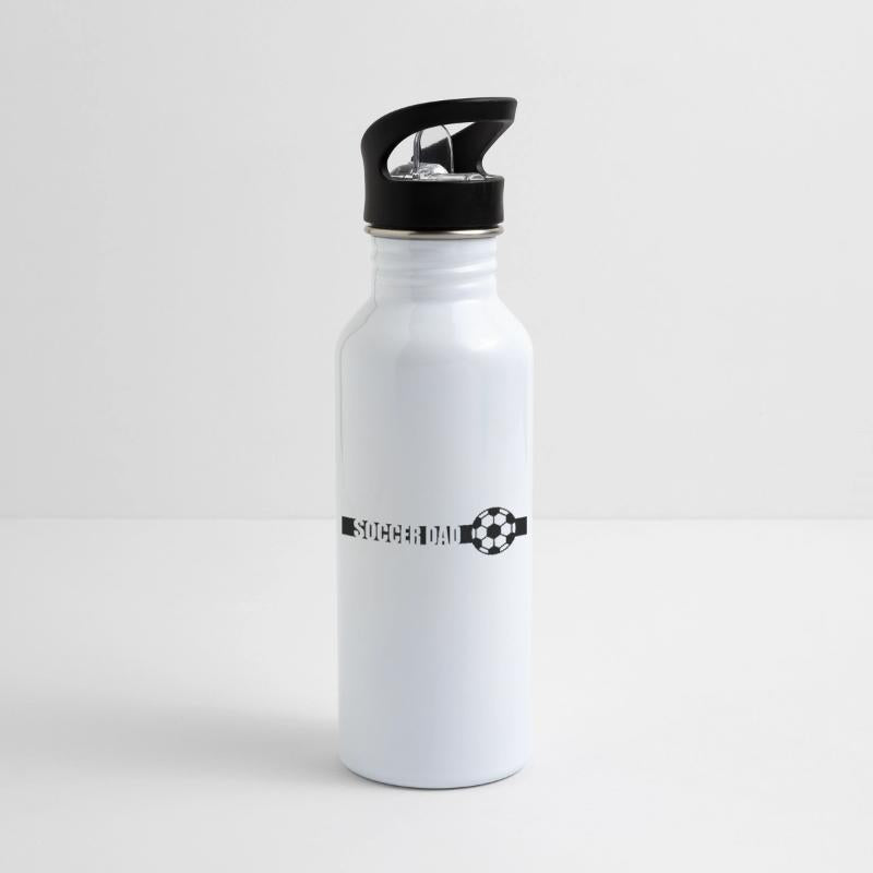 Stripe Soccer Dad Logo