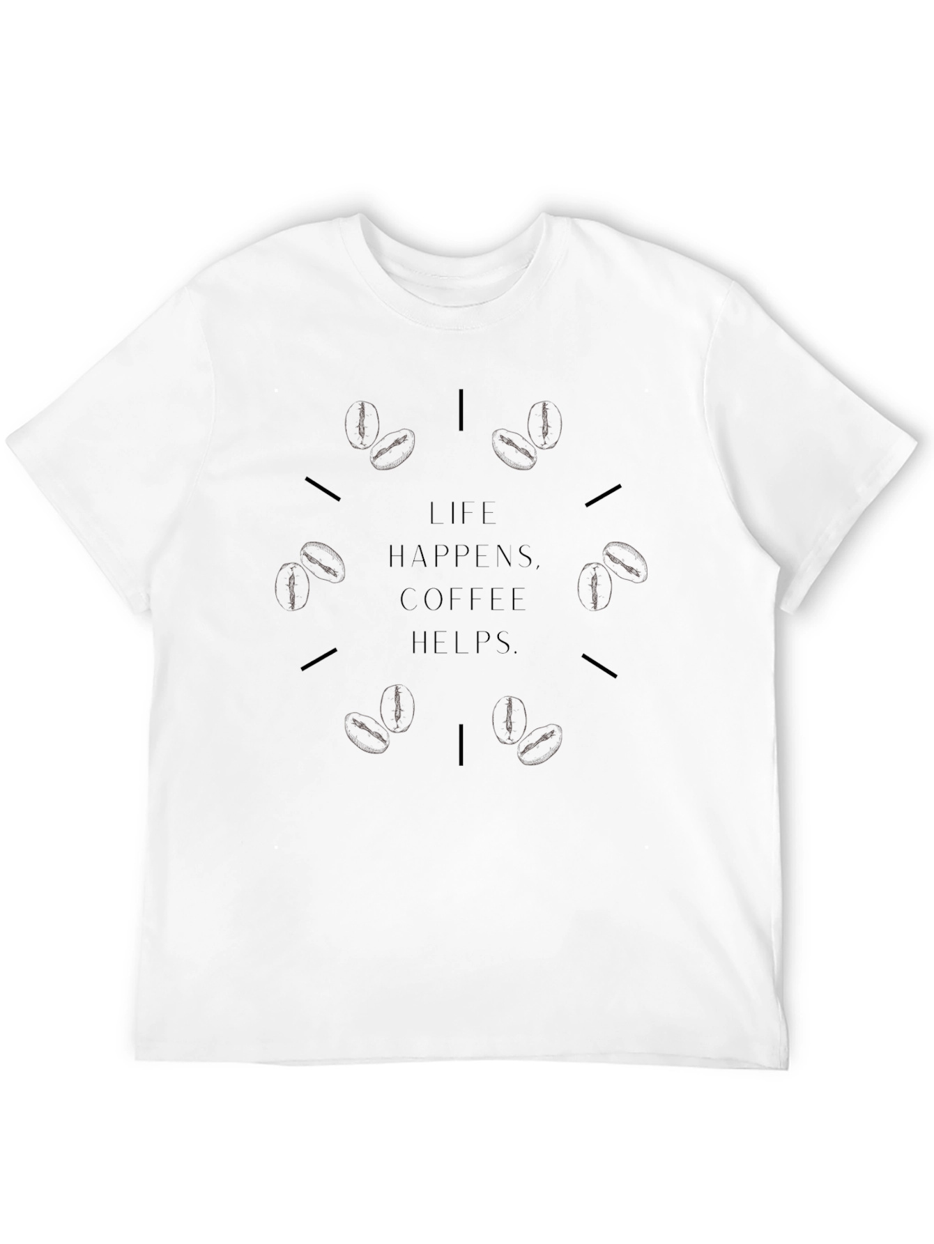 Life Happens Coffee Helps Graphic Tee