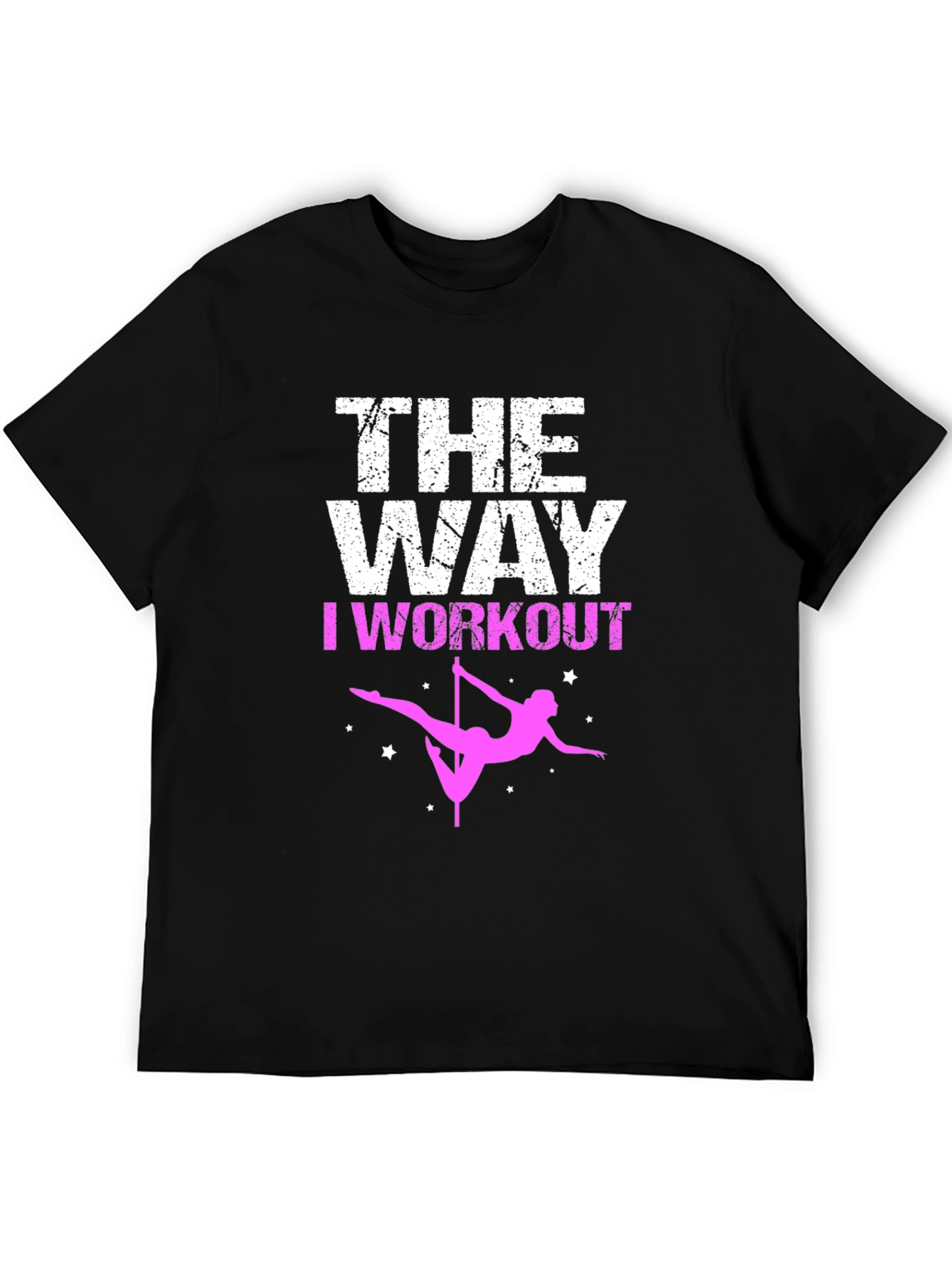Workout Pole Dance Graphic T-Shirt