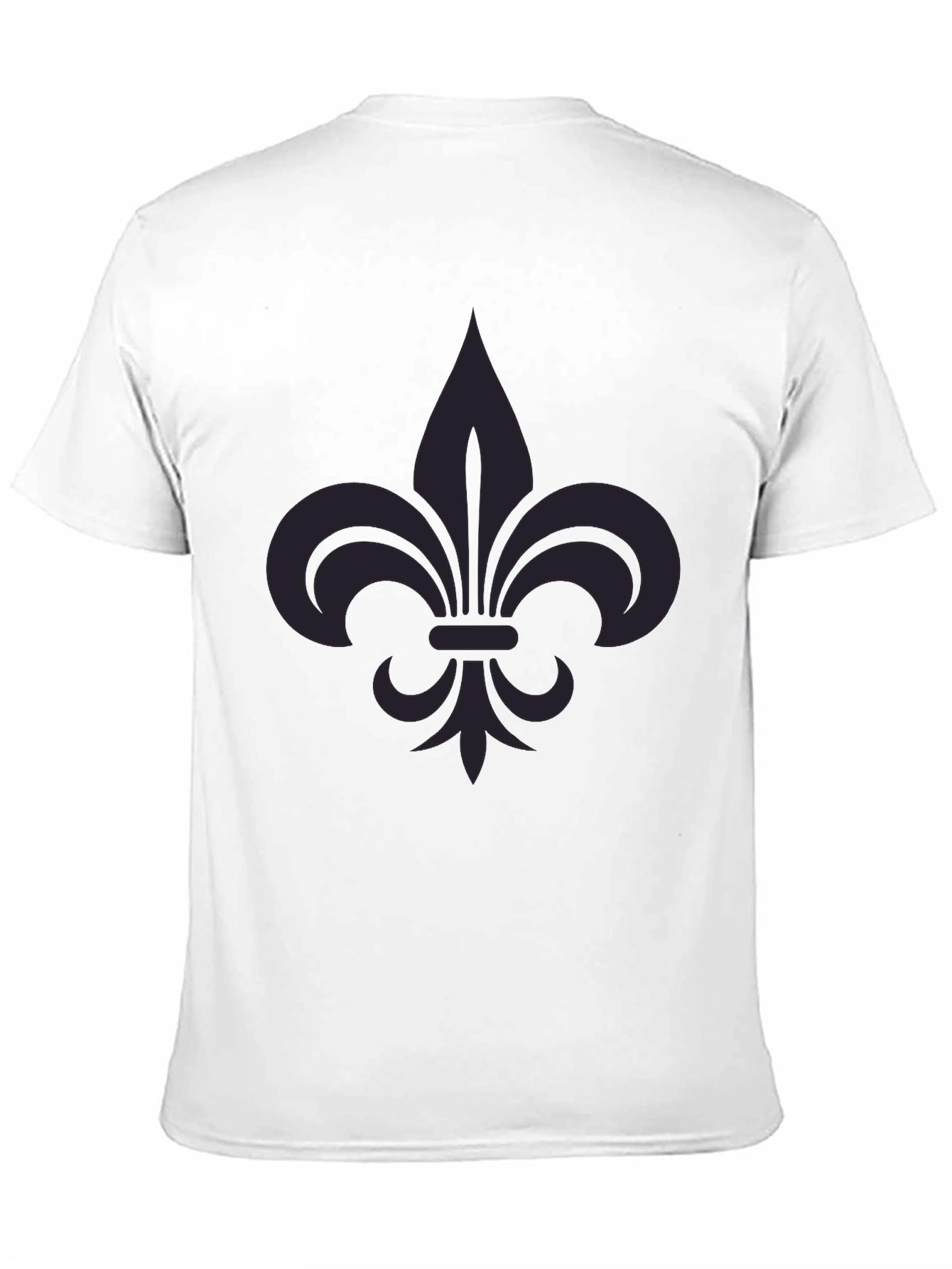 Fleur-de-lis Graphic Tee - Stylish Casual Wear