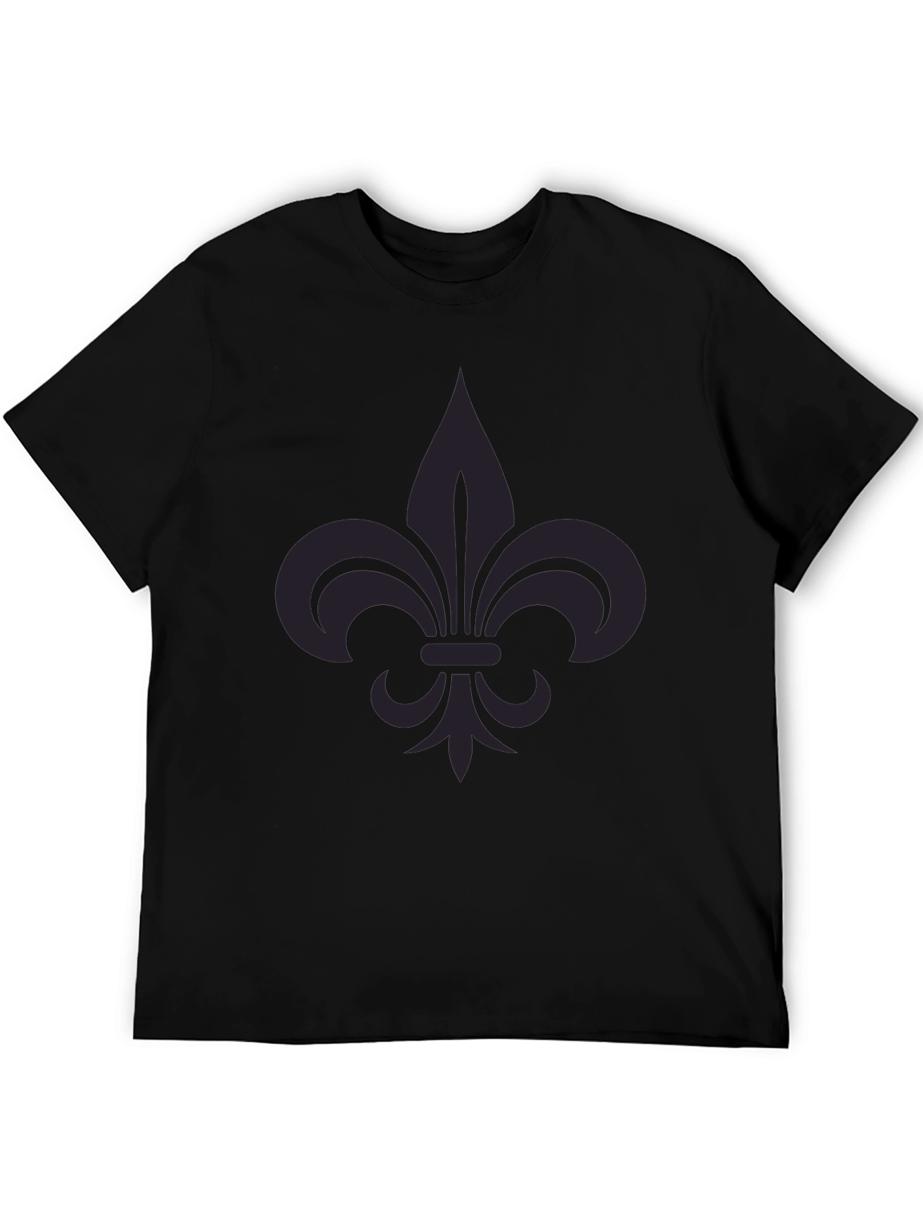 Fleur-de-lis Graphic Tee - Stylish Casual Wear