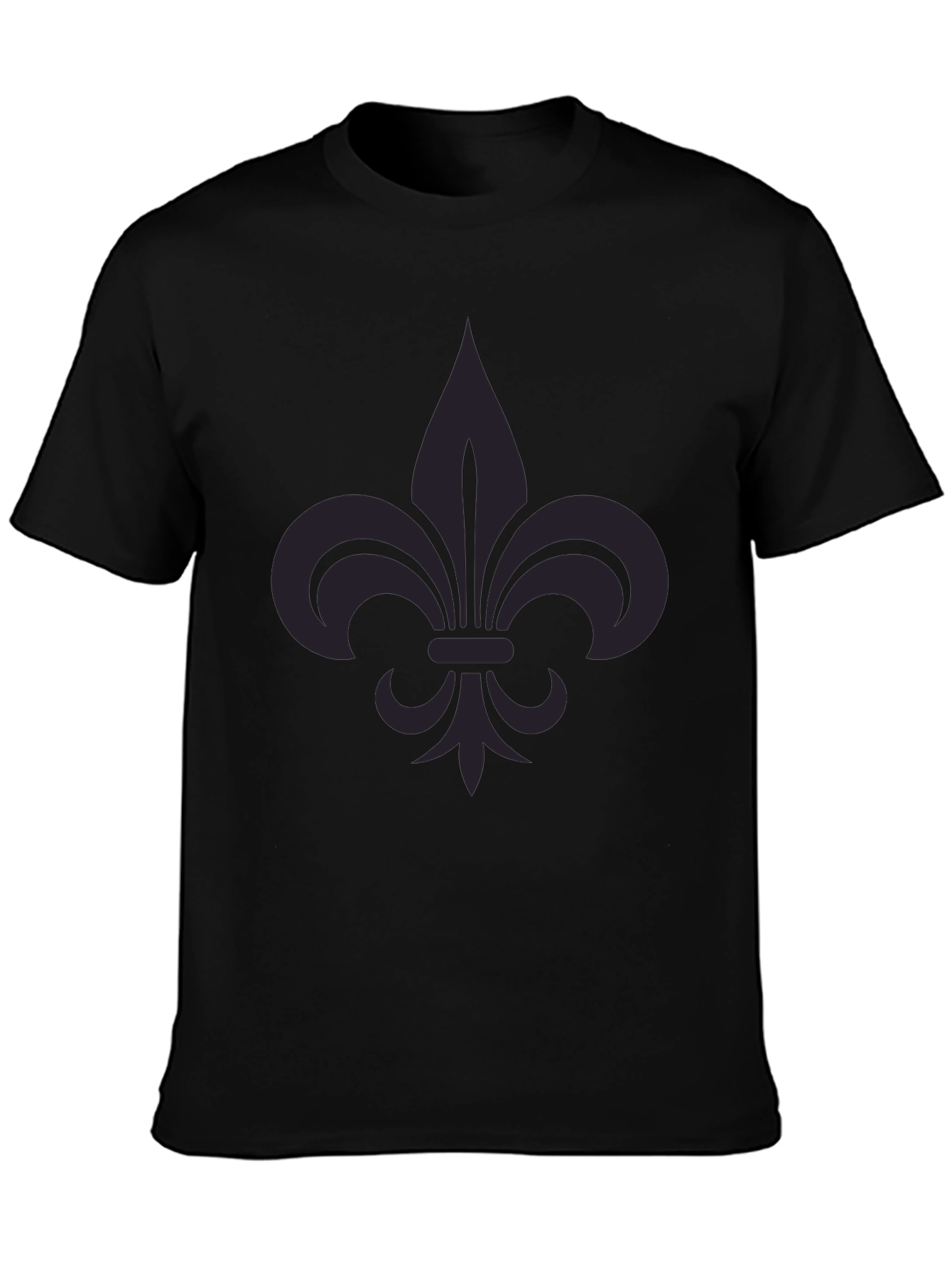 Fleur-de-lis Graphic Tee - Stylish Casual Wear