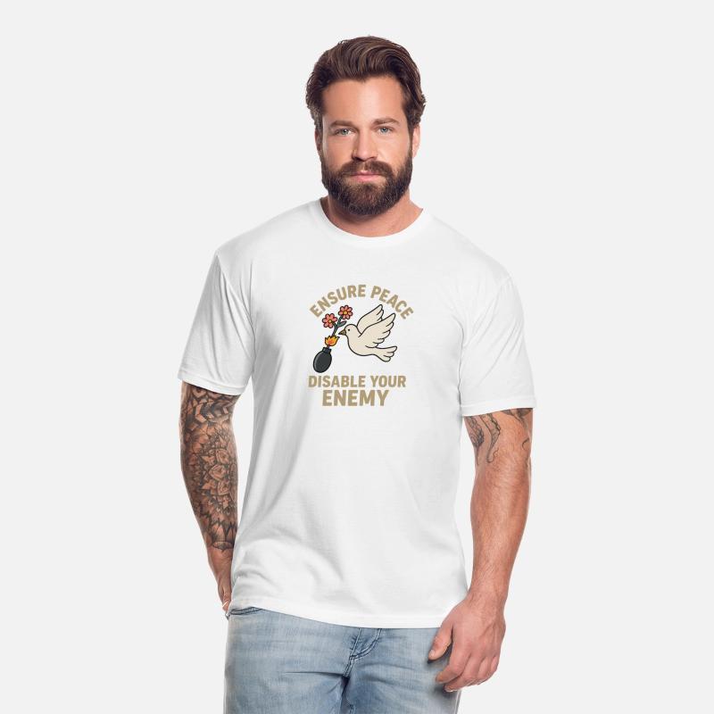 Swim Through Peace – Unique Anti-War Design