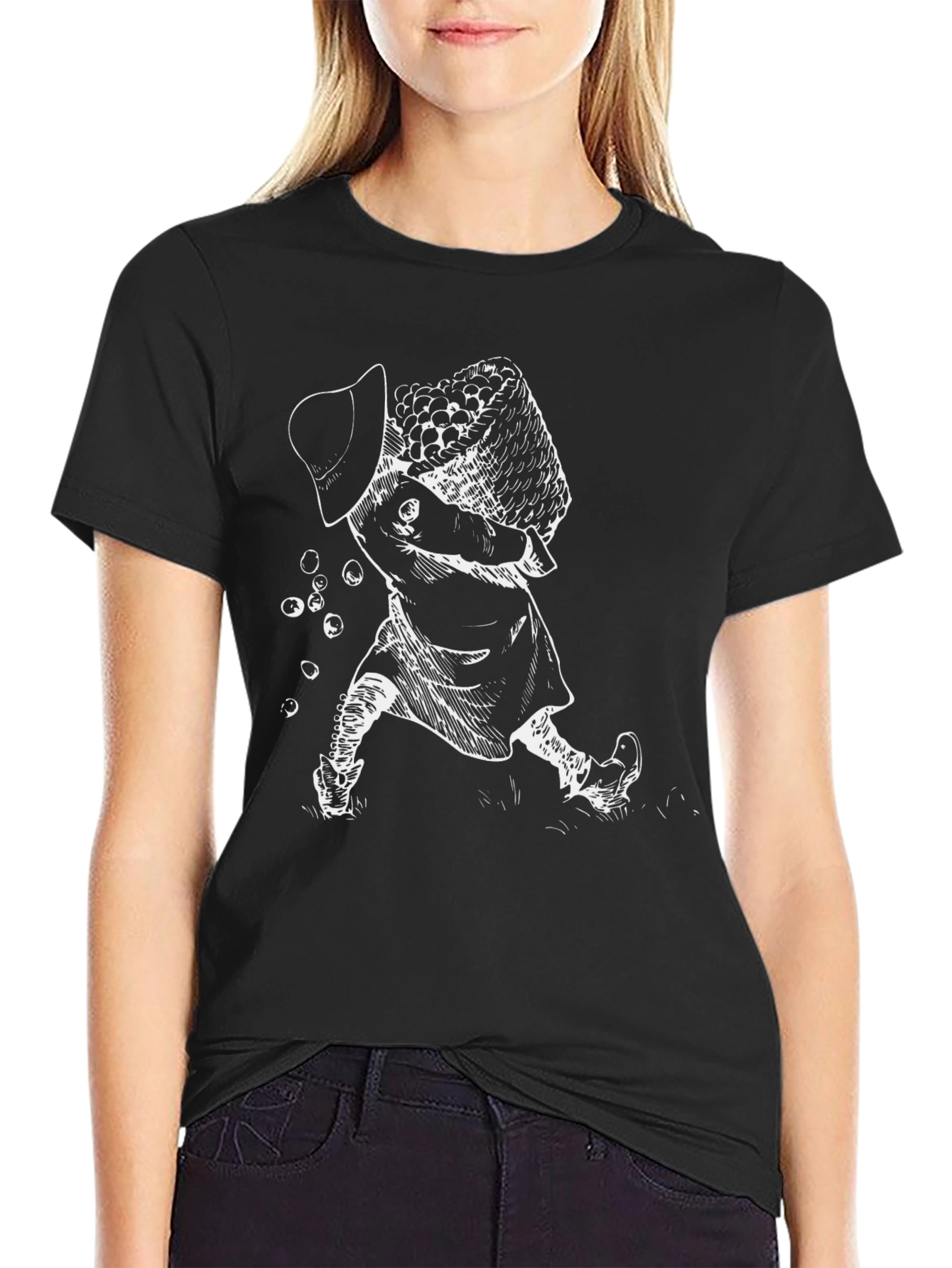 Whimsical Character Graphic Tee