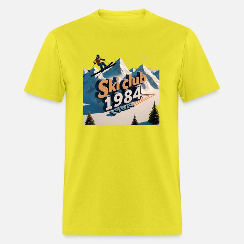 T-Shirt Design: Ski Club 1984