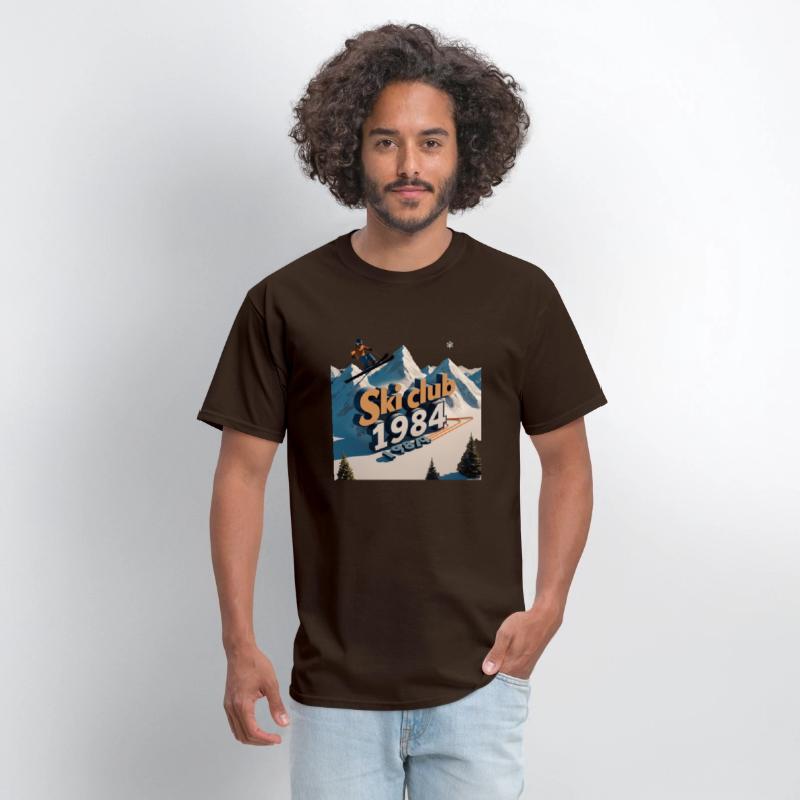T-Shirt Design: Ski Club 1984