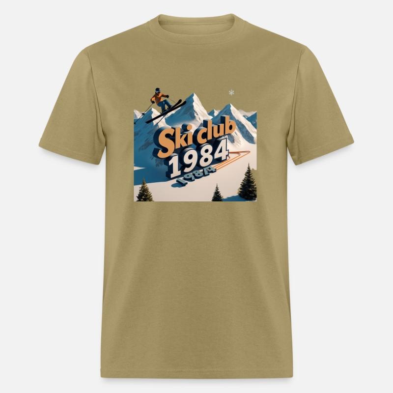 T-Shirt Design: Ski Club 1984