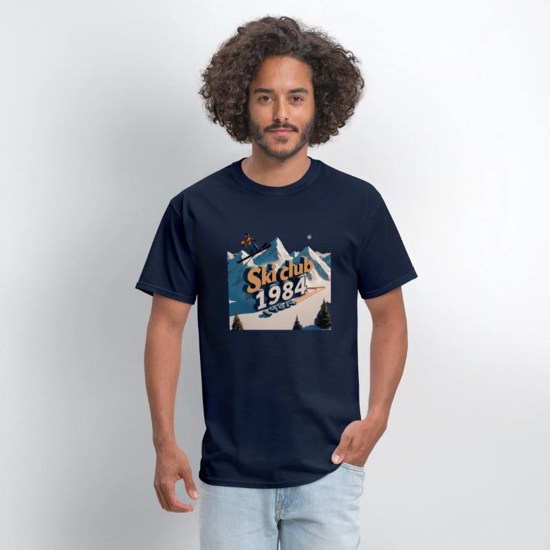 T-Shirt Design: Ski Club 1984