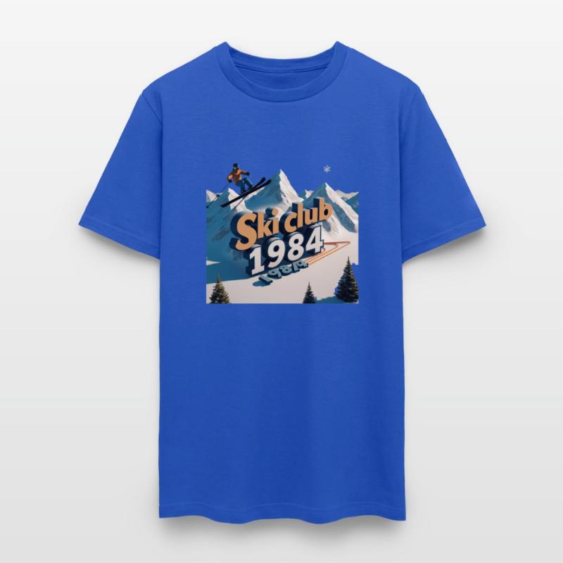 T-Shirt Design: Ski Club 1984