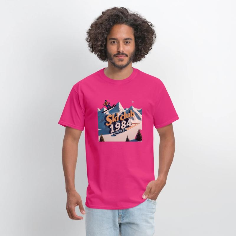 T-Shirt Design: Ski Club 1984