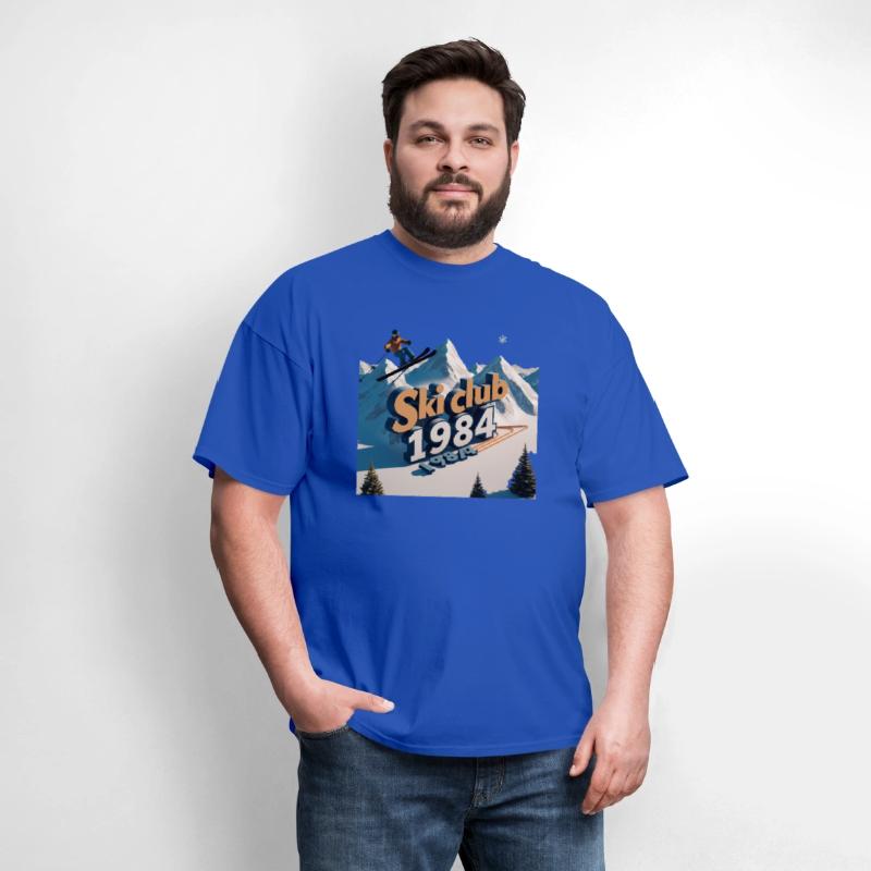 T-Shirt Design: Ski Club 1984