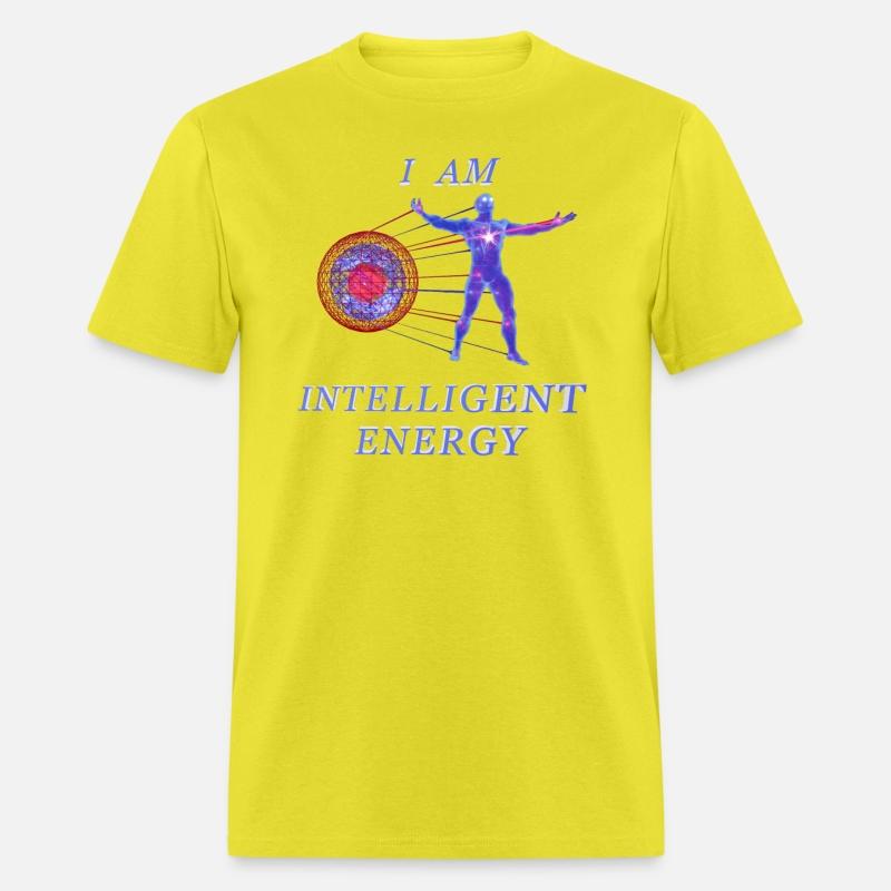 T shirts with new age design and saying