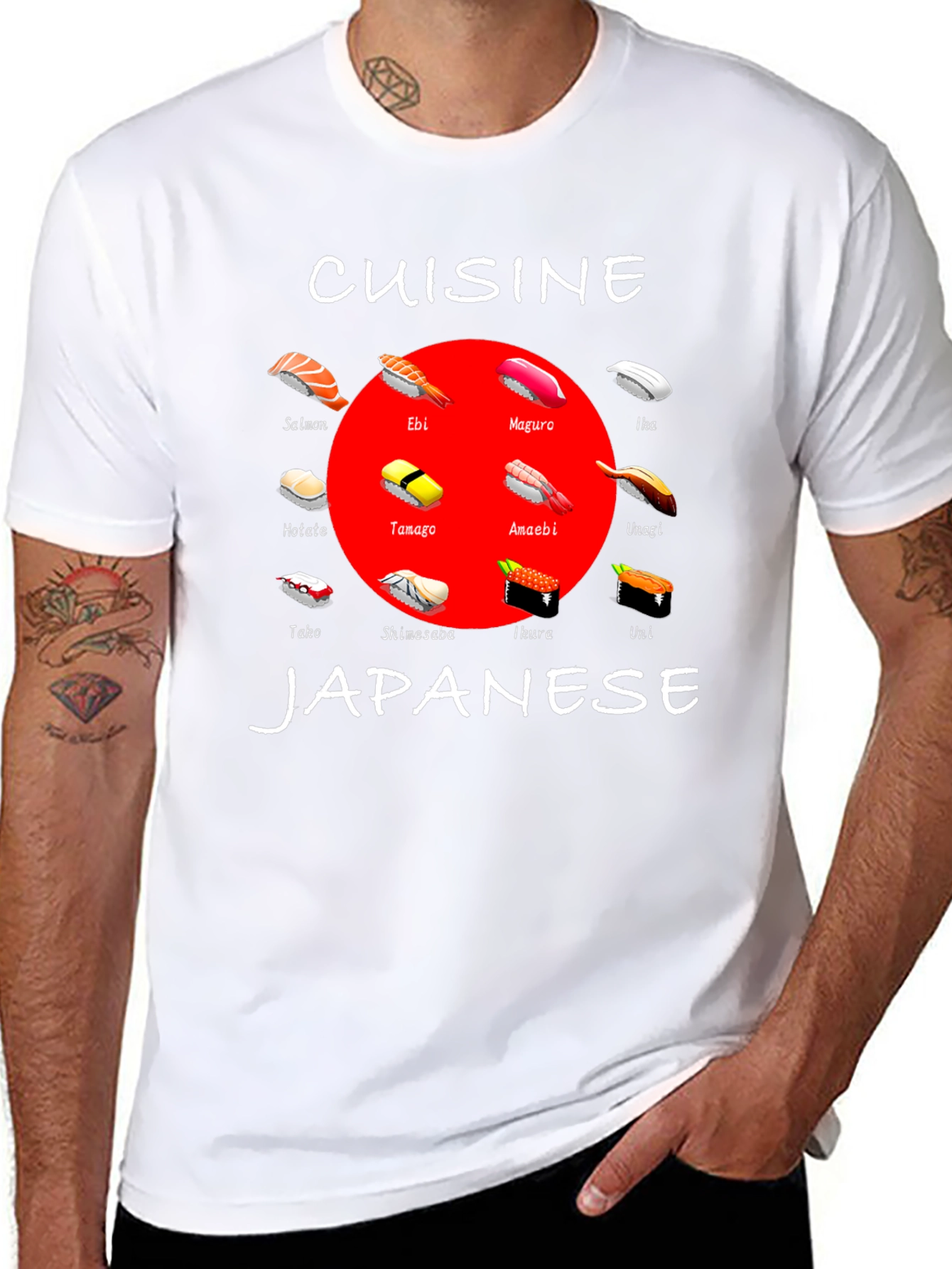 Sushi Cuisine T-Shirt - Japanese Food Tee