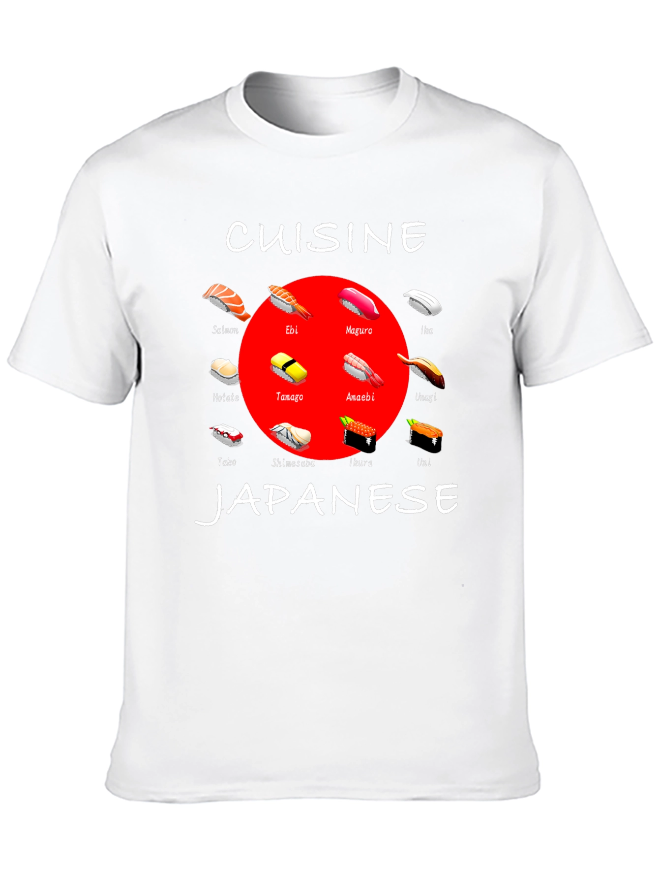 Sushi Cuisine T-Shirt - Japanese Food Tee