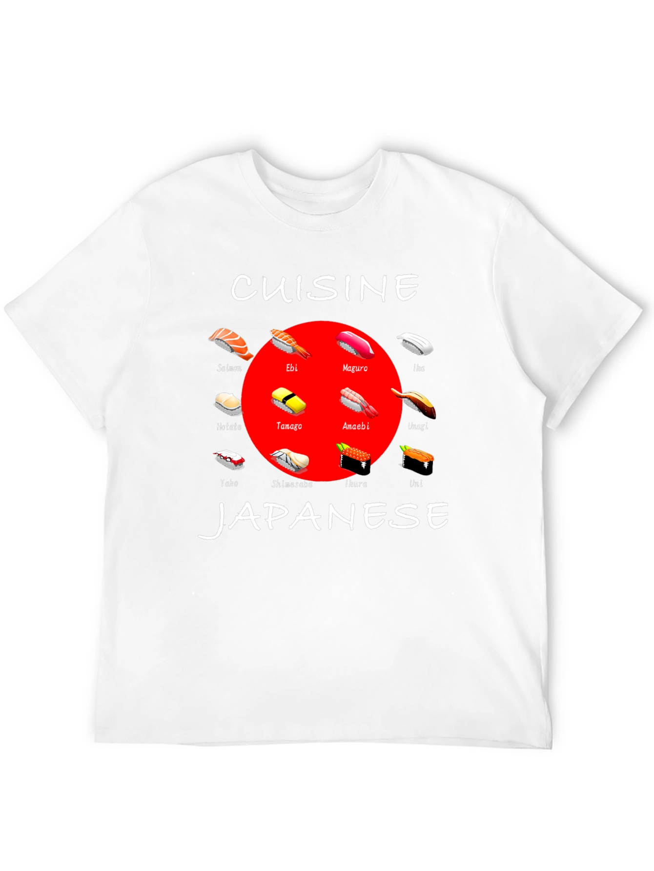 Sushi Cuisine T-Shirt - Japanese Food Tee