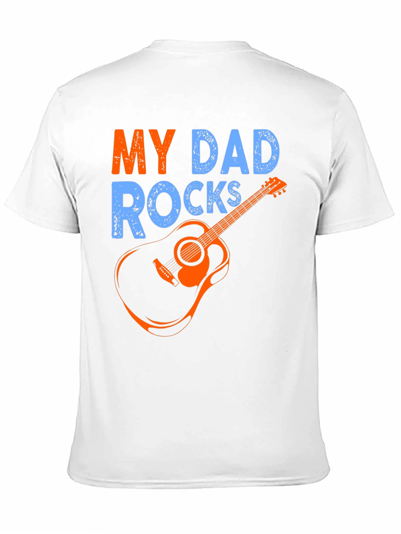My Dad Rocks Guitar Graphic Tee