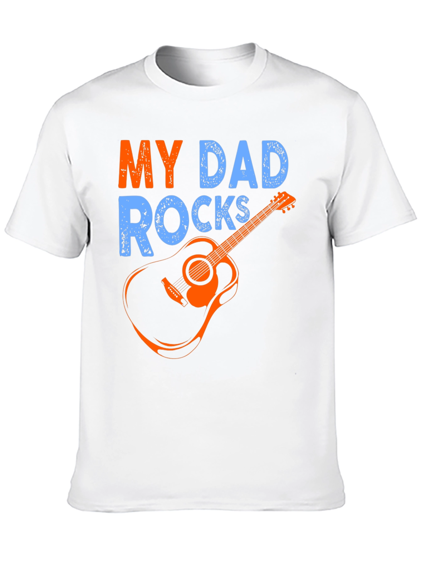 My Dad Rocks Guitar Graphic Tee