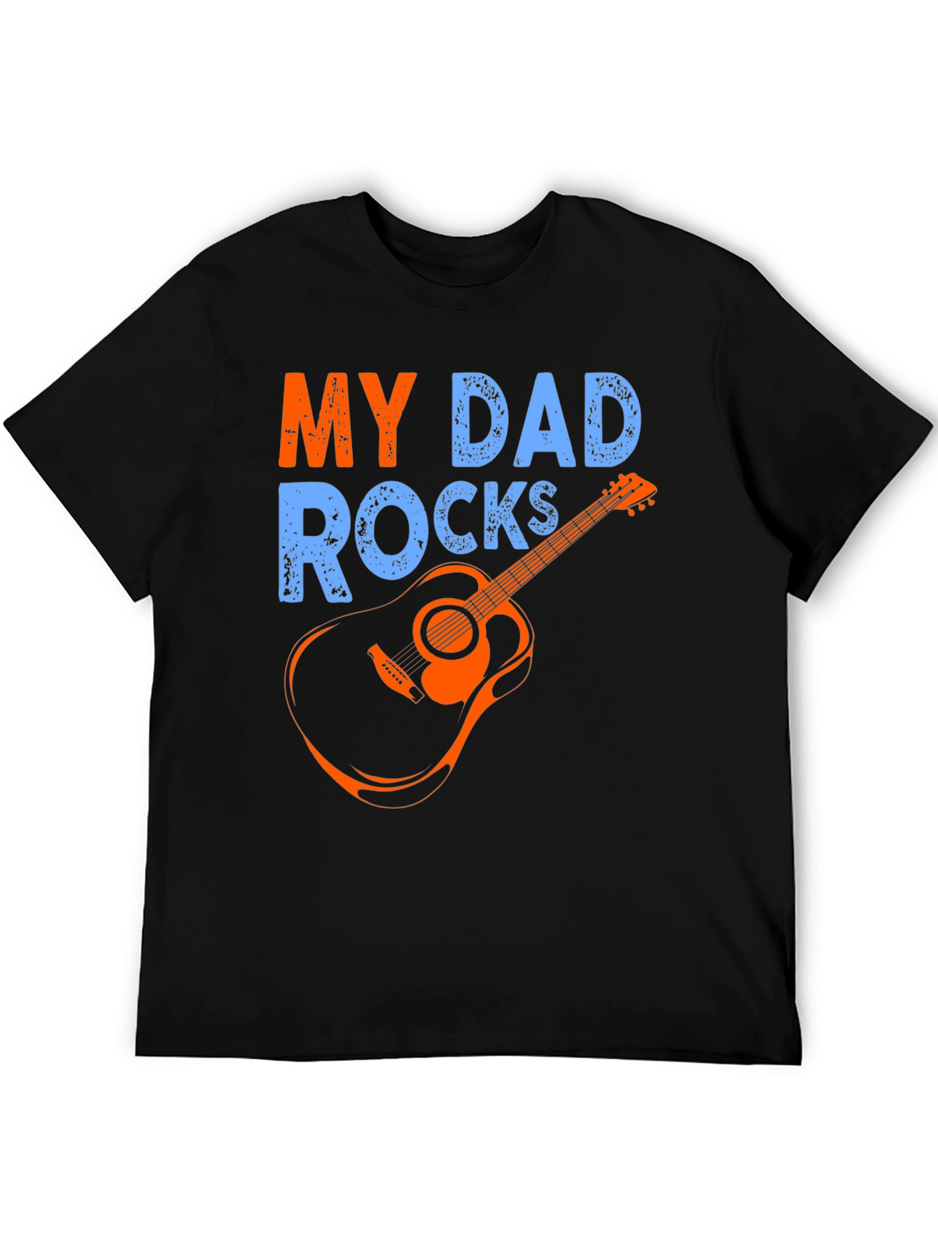 My Dad Rocks Guitar Graphic Tee