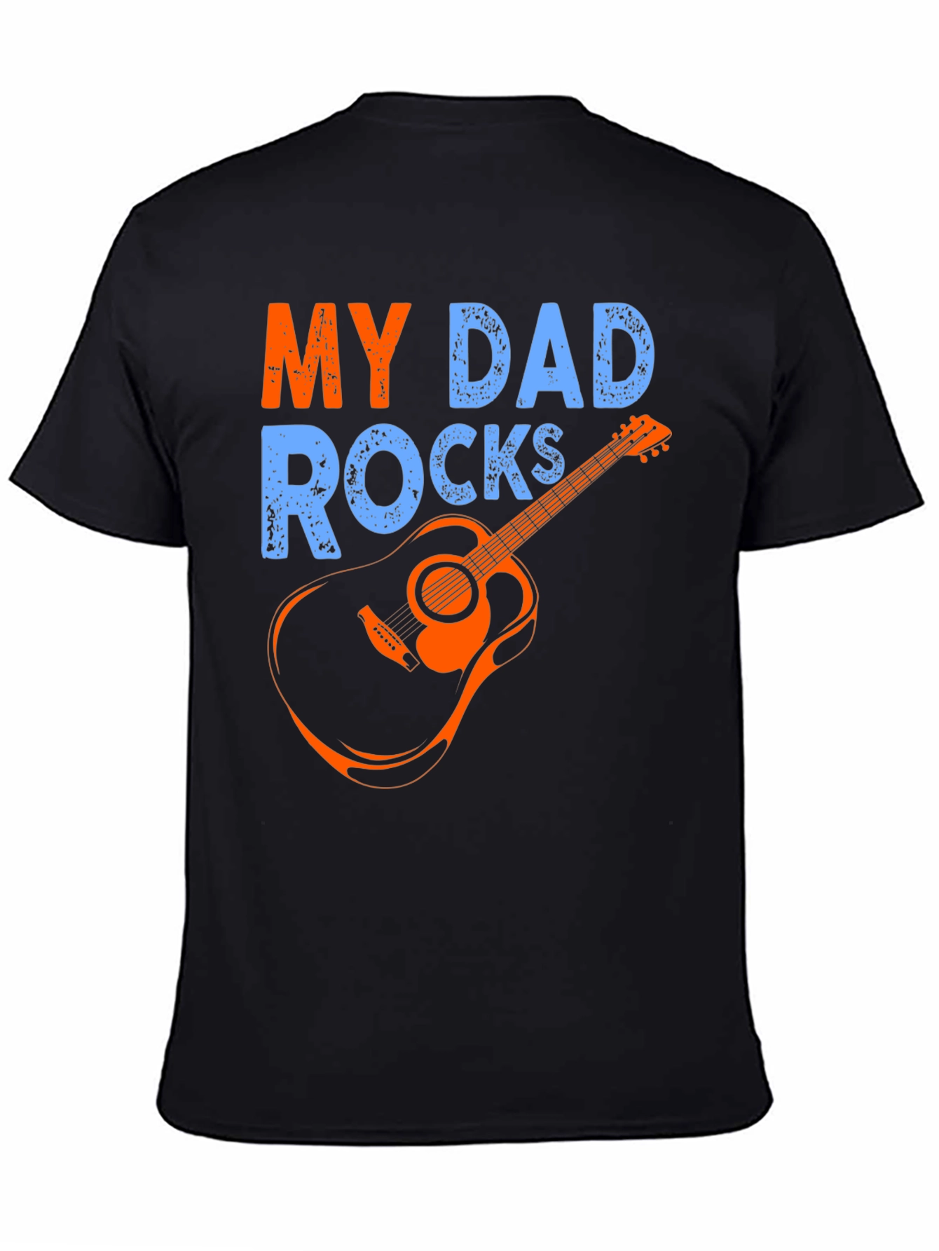 My Dad Rocks Guitar Graphic Tee