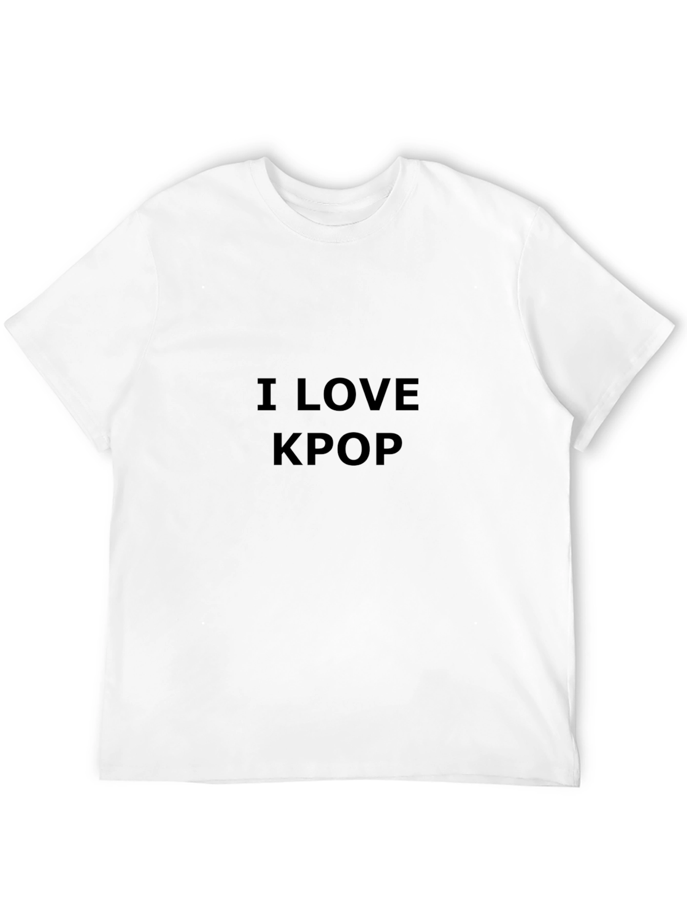 I Love KPOP Black T-Shirt