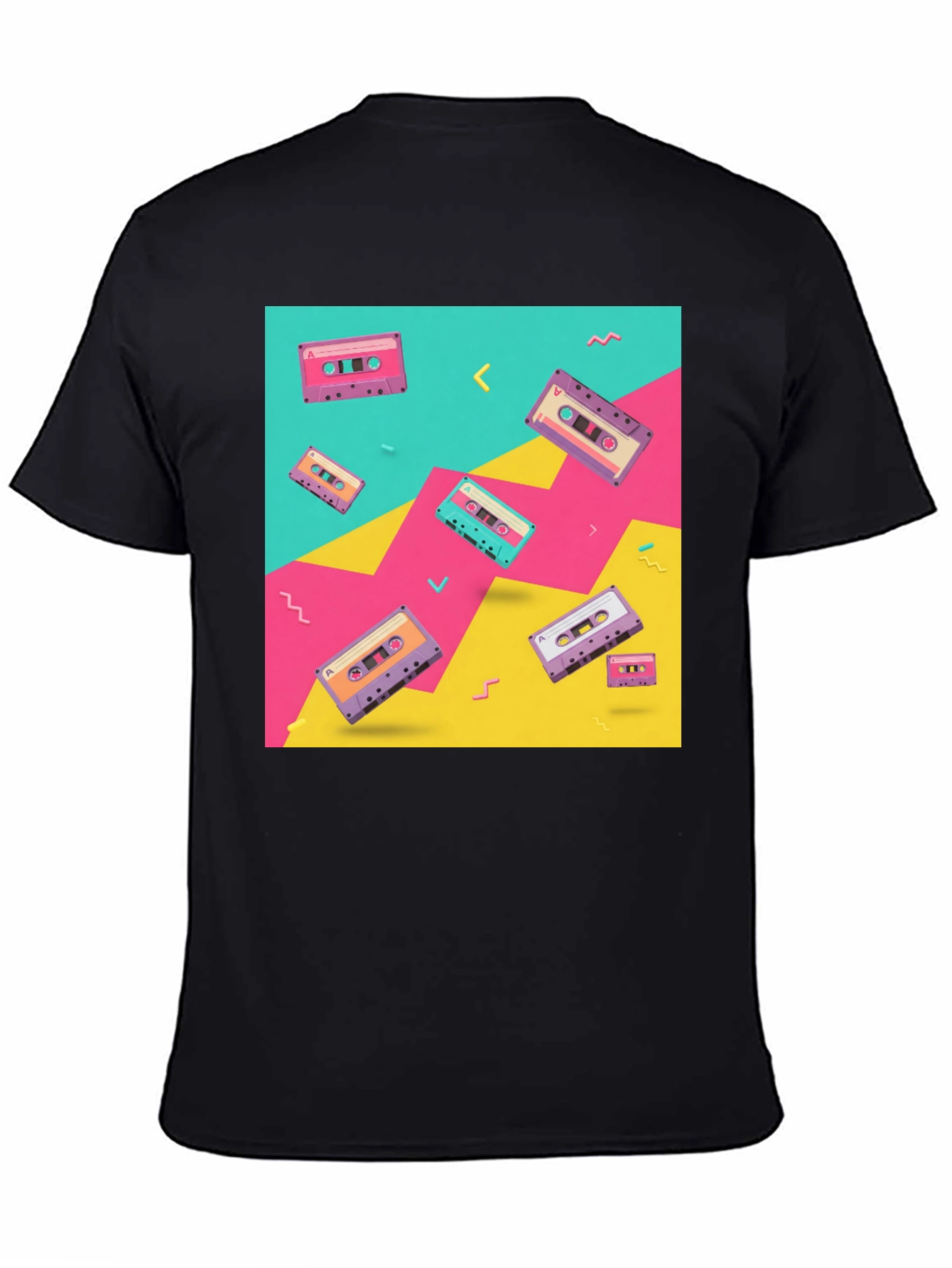 Retro Cassette Tape T-Shirt - 80s/90s Throwback Tee